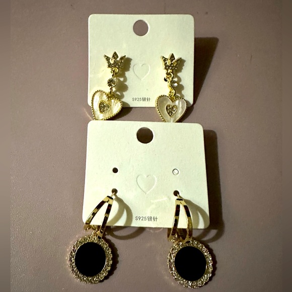 S925 earring set - Picture 1 of 3